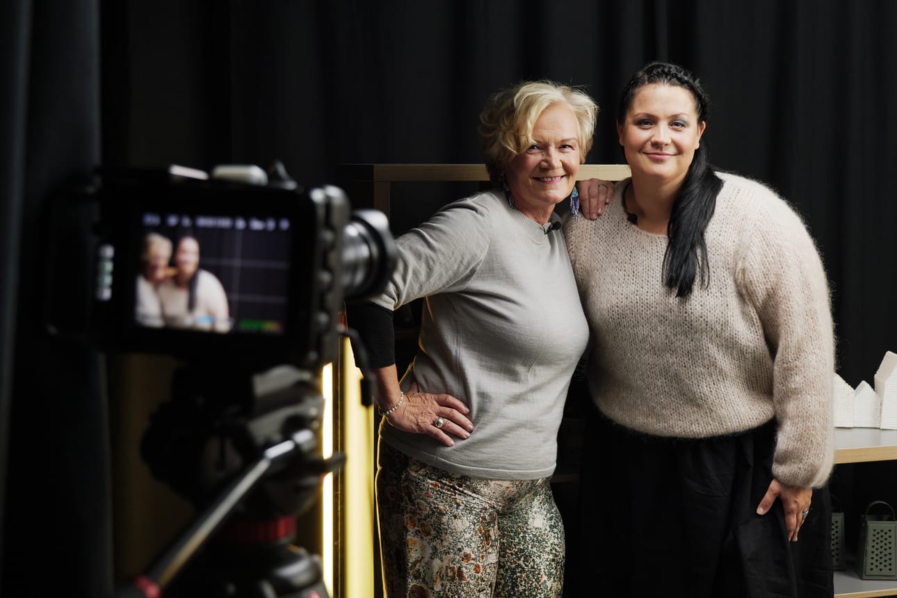 Hanna Kivisalo Anne Flinkkilän vieraana Paussi-ohjelmassa.