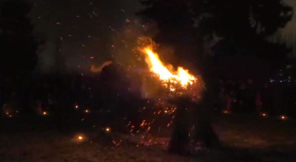 Kekripukki palaa