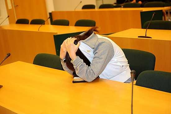 Kolmen lapsensa murhasta tuomittu taiwanilaisäiti Espoon käräjäoikeudessa elokuussa.