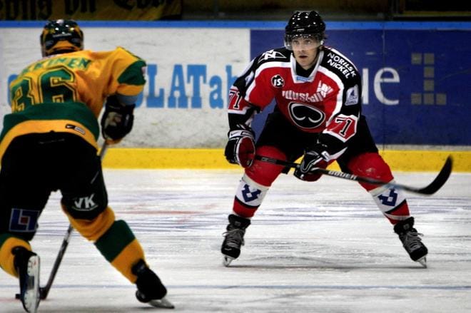 Björklöven ja Ässät kohtasivat Kuparisaaressa myös syksyllä 2008.