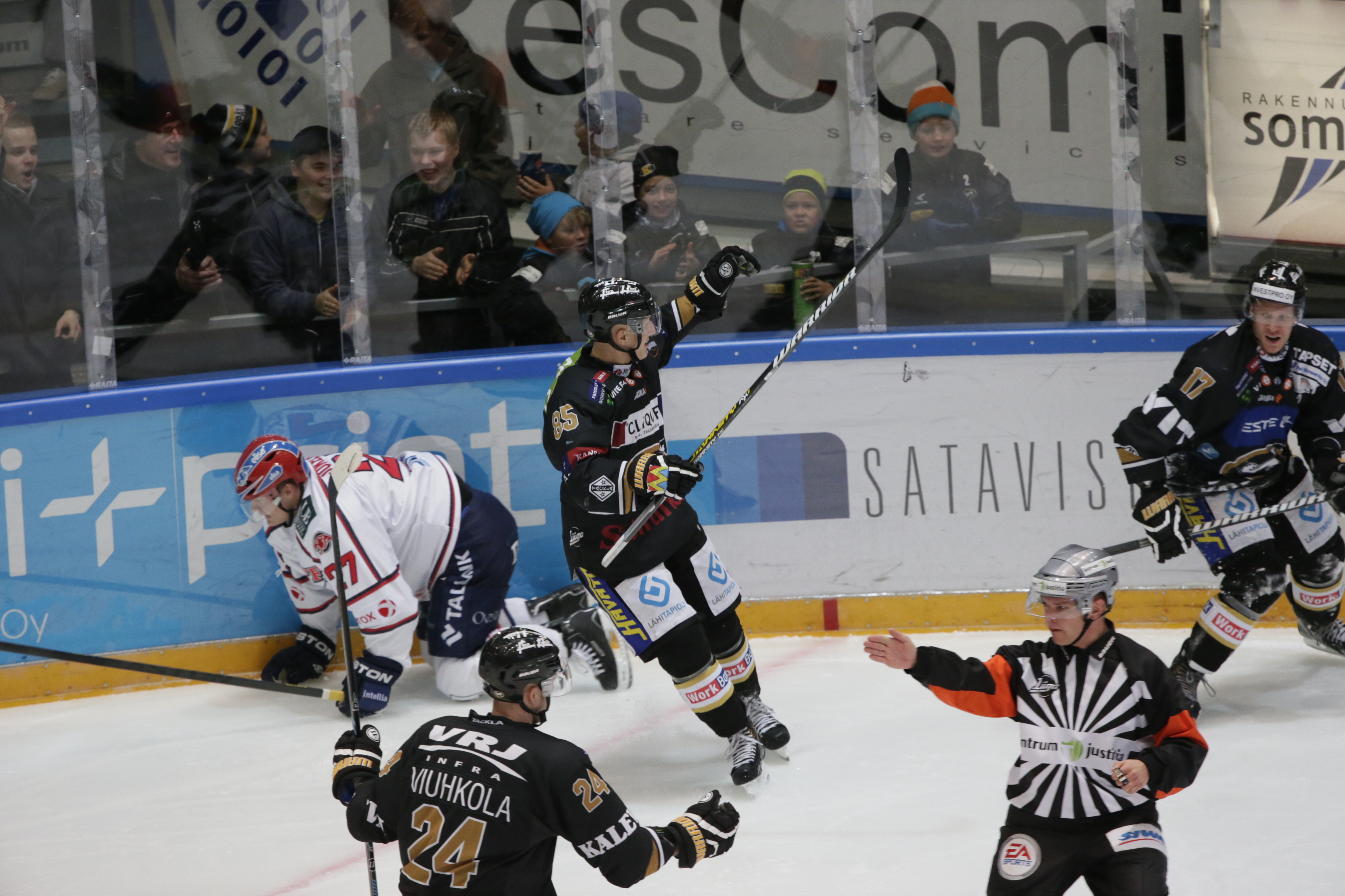 Kärpät sai tiistaina vieraaksi HIFK:n.