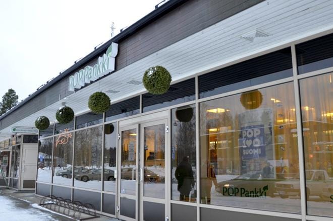 Suupohjan Osuuspankin Jurvan konttorille pääsee vielä tänään keskiviikkona, mutta seuraavan kerran se on auki ensi viikolla. KUVA: HANNELE YLI-VIITALA