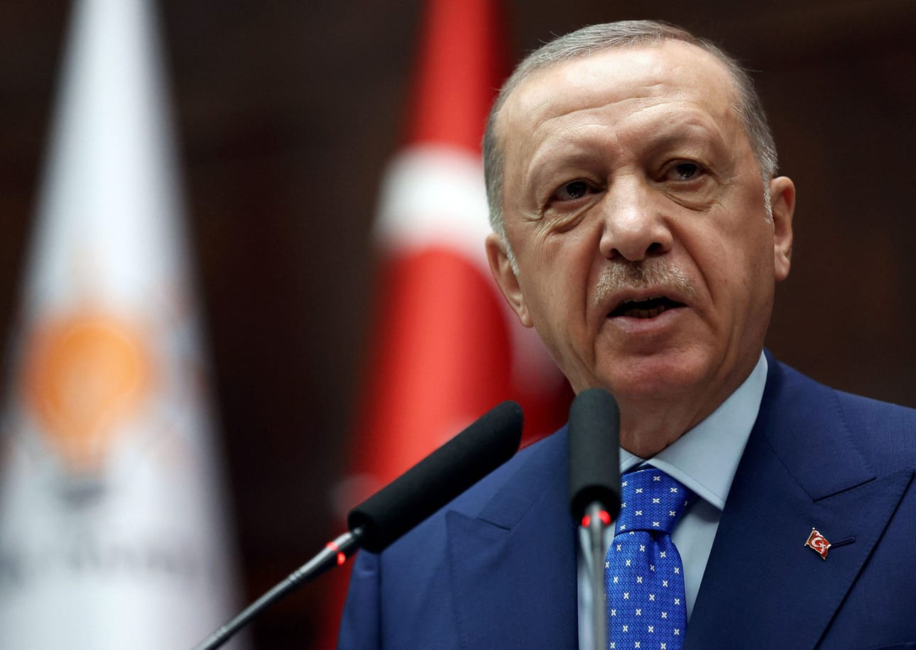 Turkin presidentti Recep Tayyip Erdogan hakee jatkokautta tulevissa vaaleissa.