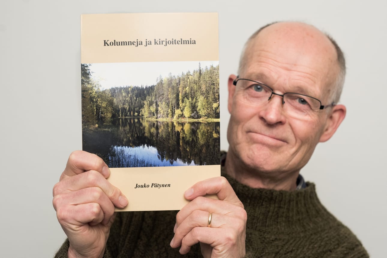 Valmis teksti palkitsee aina, kertoo kolumneja aktiivisesti kirjoittava Jouko Pätynen.